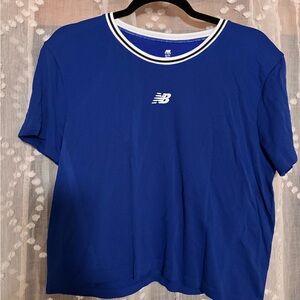 New Balance womens Blue T-Shirt